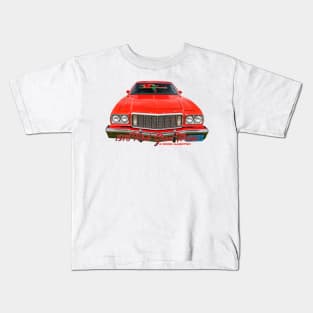 1976 Ford Gran Torino 2 Door Hardtop Kids T-Shirt